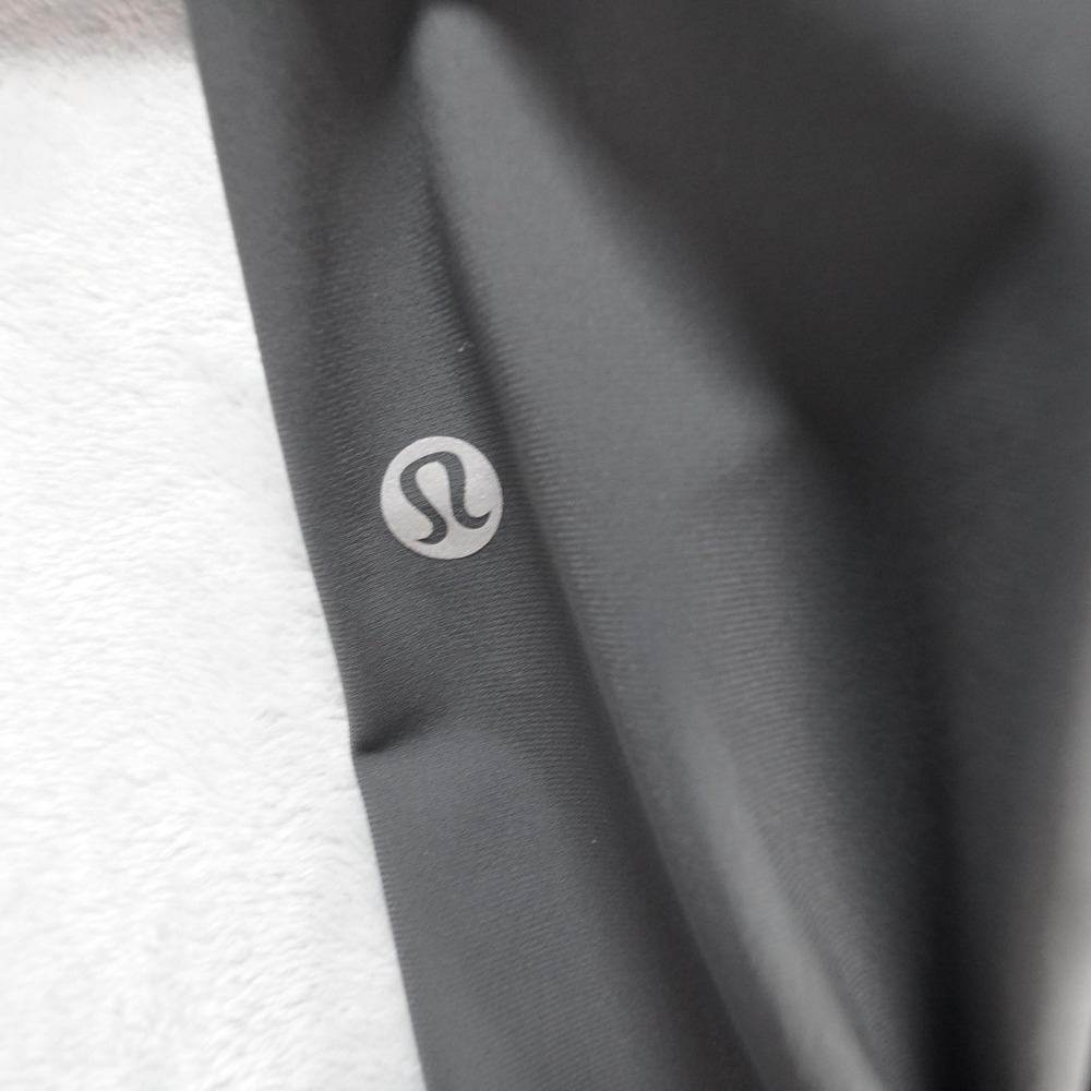 Lululemon Track Pants Mens M Black Nylon Spandex Relaxed Straight Activewear - Picture 11 of 12